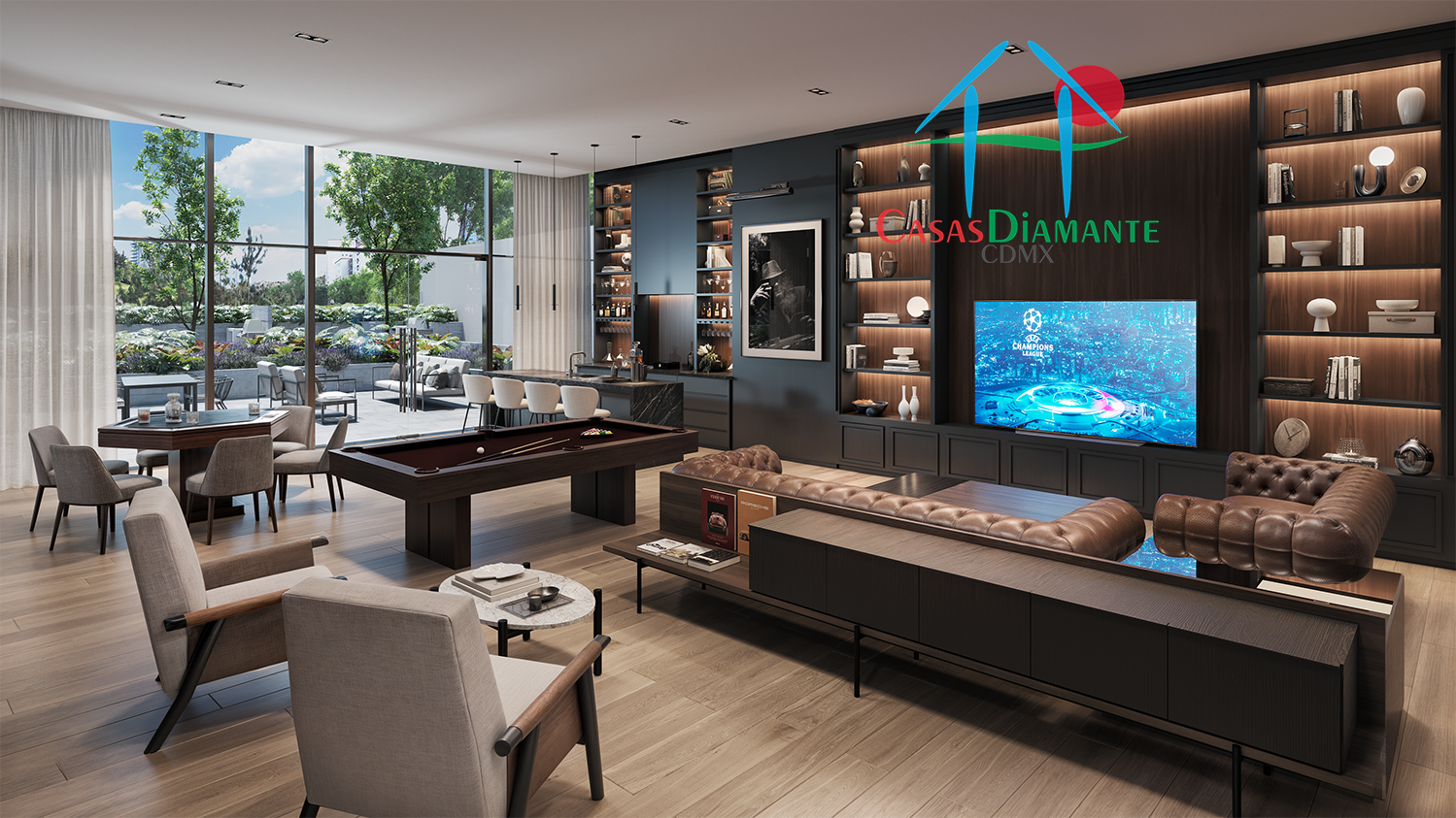 Bosque Real Blue - Salón de adultos 1